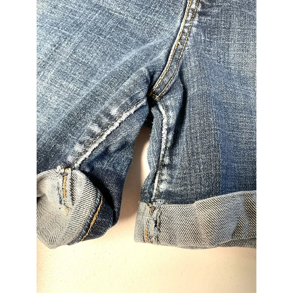 Bundle Women's LEVI'S SHORTS 31 Blue Denim Jean Bermuda Casual Western Levis